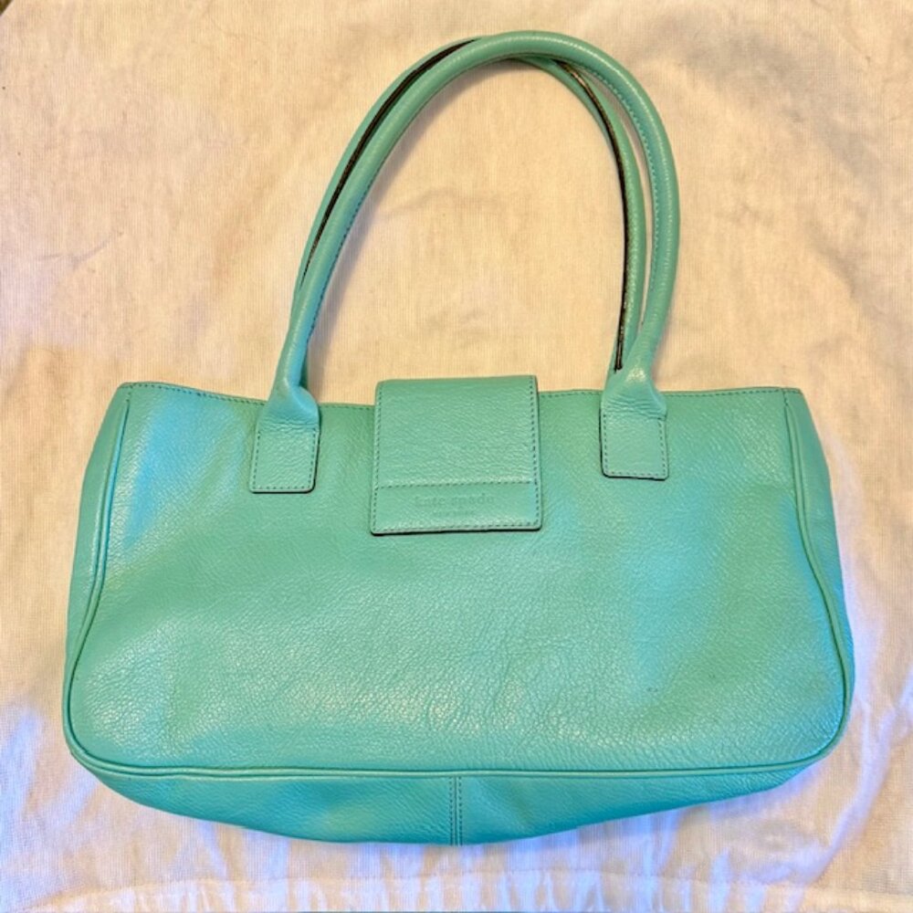 Vintage Kate Spade Mint Green Handbag - Picture 2 of 10